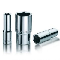 Головки торцевые длинные 1/4", 3/8", 1/2"